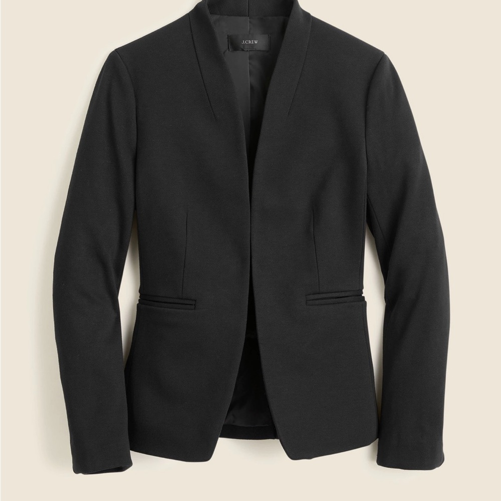 J. Crew Black Going Out Blazer, 8P